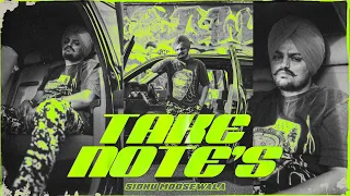 Take Notes Sidhu Moose WalaSong Download